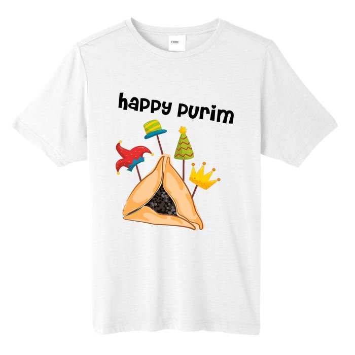 Happy Purim Tu Bishvat Hamantaschen Tall Fusion ChromaSoft Performance T-Shirt