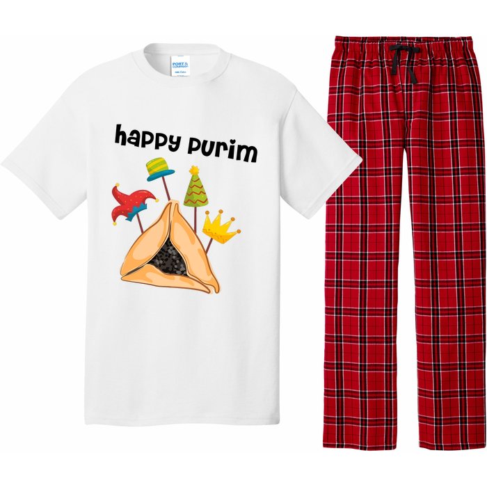 Happy Purim Tu Bishvat Hamantaschen Pajama Set