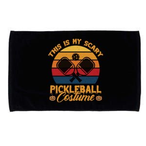 Halloween Pickleball Tee My Scary Pickleball Costume Great Gift Microfiber Hand Towel