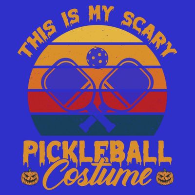 Halloween Pickleball Tee My Scary Pickleball Costume Great Gift T-Shirt