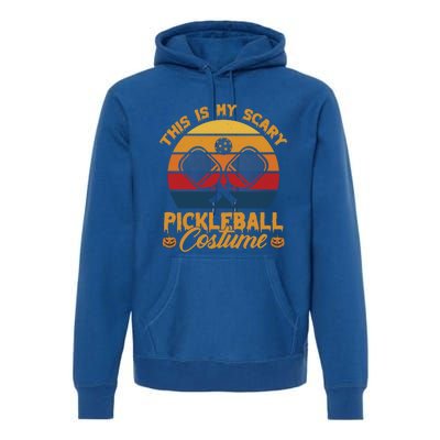 Halloween Pickleball Tee My Scary Pickleball Costume Great Gift Premium Hoodie