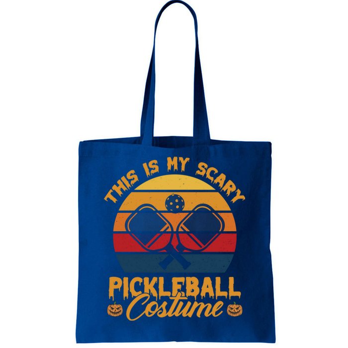 Halloween Pickleball Tee My Scary Pickleball Costume Great Gift Tote Bag