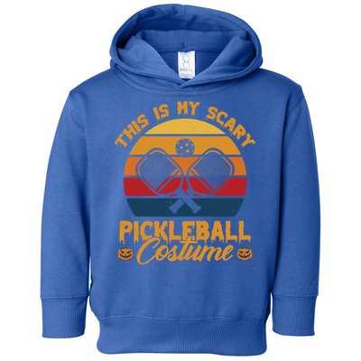 Halloween Pickleball Tee My Scary Pickleball Costume Great Gift Toddler Hoodie