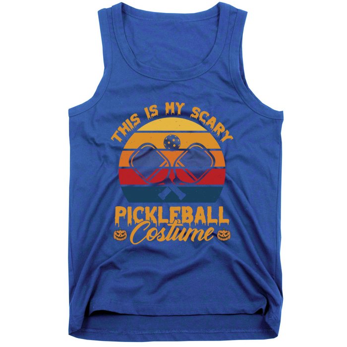 Halloween Pickleball Tee My Scary Pickleball Costume Great Gift Tank Top