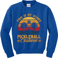 Halloween Pickleball Tee My Scary Pickleball Costume Great Gift Kids Sweatshirt