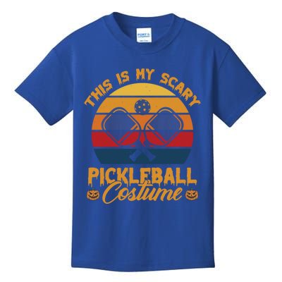 Halloween Pickleball Tee My Scary Pickleball Costume Great Gift Kids T-Shirt