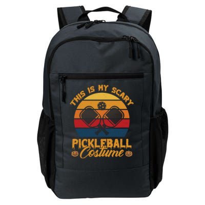 Halloween Pickleball Tee My Scary Pickleball Costume Great Gift Daily Commute Backpack