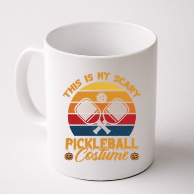 Halloween Pickleball Tee My Scary Pickleball Costume Great Gift Coffee Mug