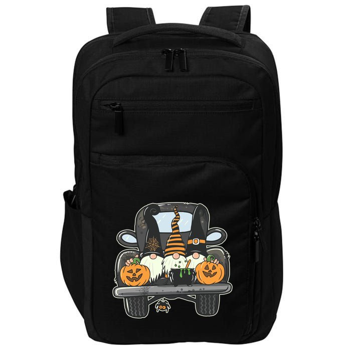 Halloween Pickup Truck Gnomes Impact Tech Backpack
