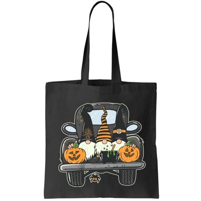 Halloween Pickup Truck Gnomes Bag
