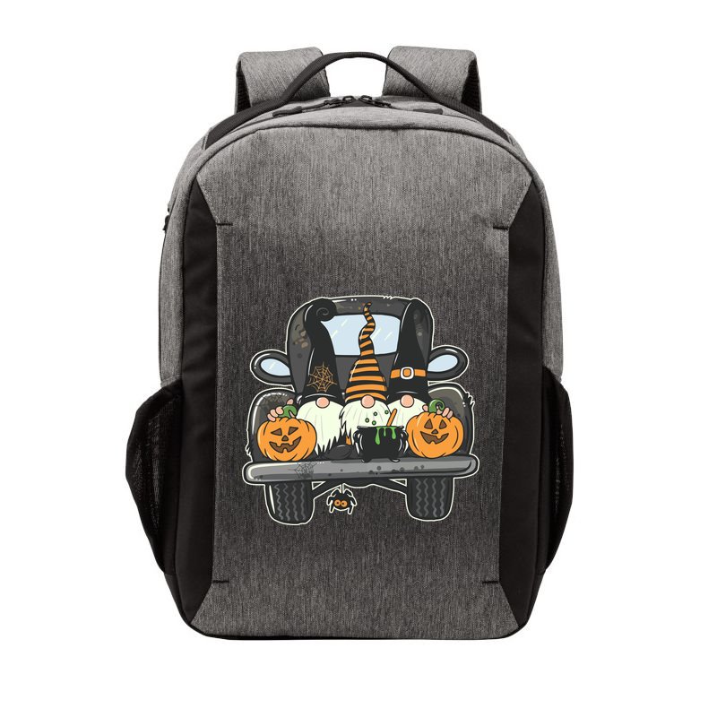 Halloween Pickup Truck Gnomes Vector Backpack