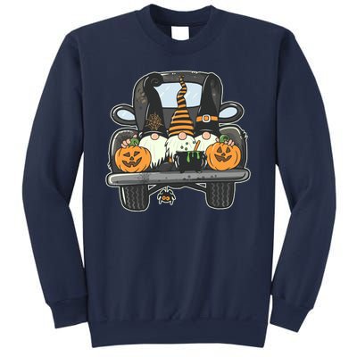 Halloween Pickup Truck Gnomes Sweatshirt