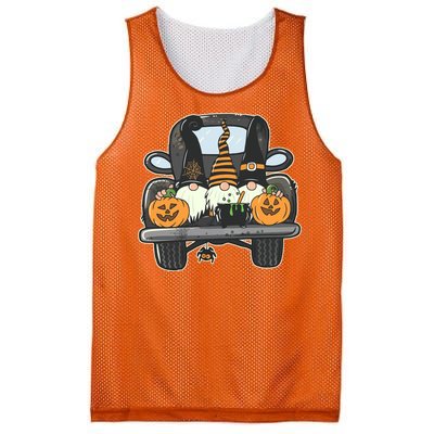 Halloween Pickup Truck Gnomes Mesh Reversible Basketball Jersey Tank