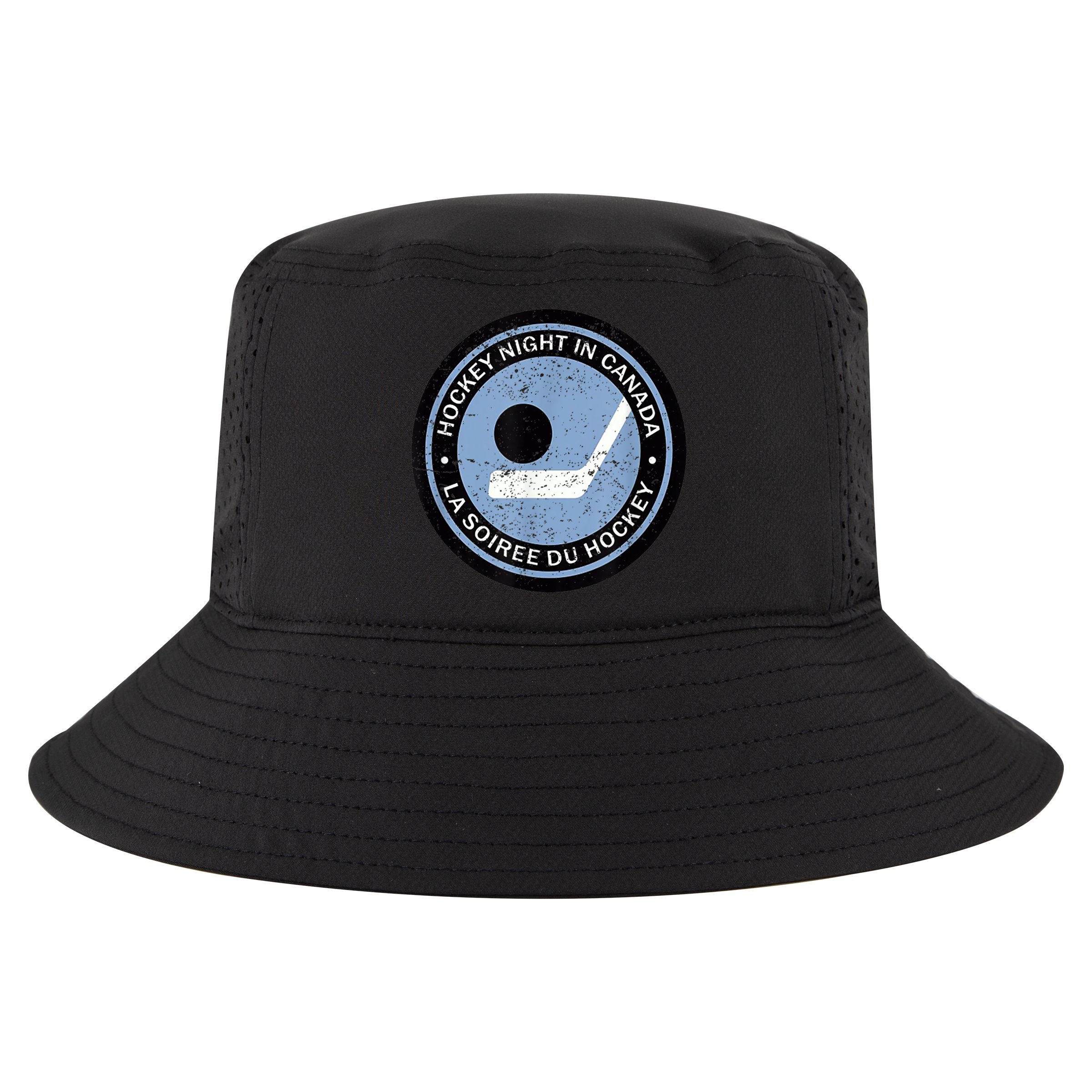 Hockey Player Team Vintage Retro Hockey Night In Canada Gift Cool Comfort Performance Bucket Hat