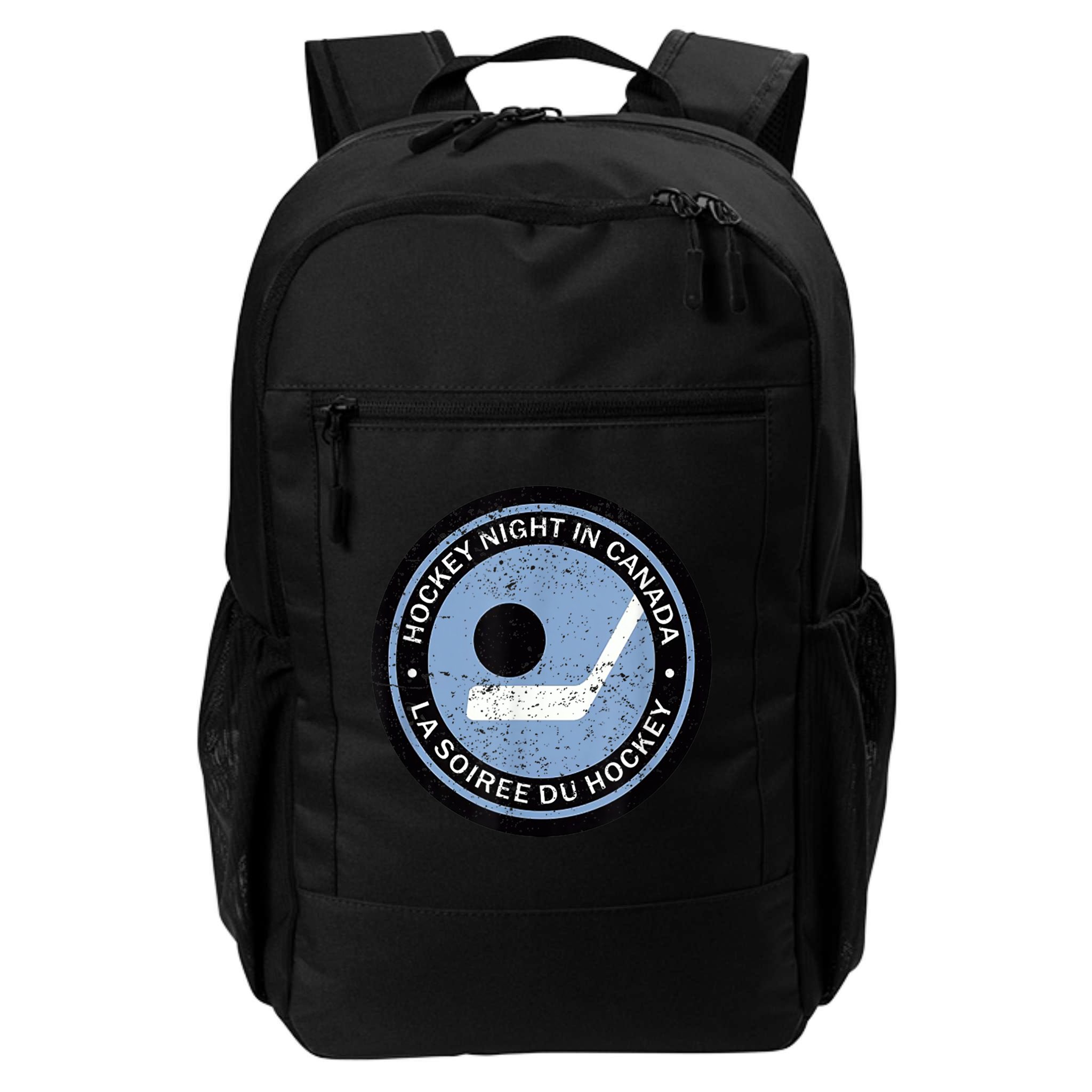 Hockey Player Team Vintage Retro Hockey Night In Canada Gift Backpack