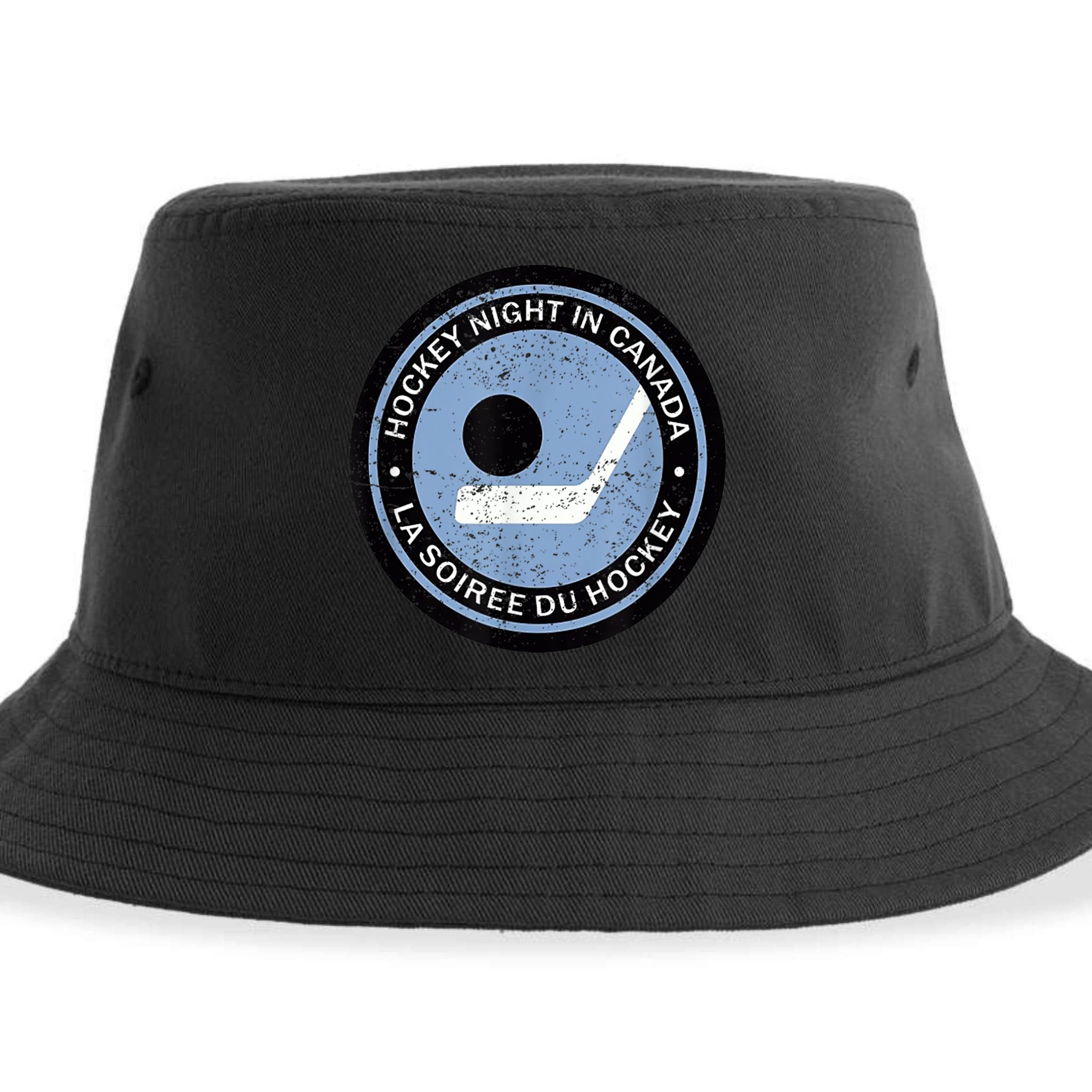 Hockey Player Team Vintage Retro Hockey Night In Canada Gift Sustainable Bucket Hat