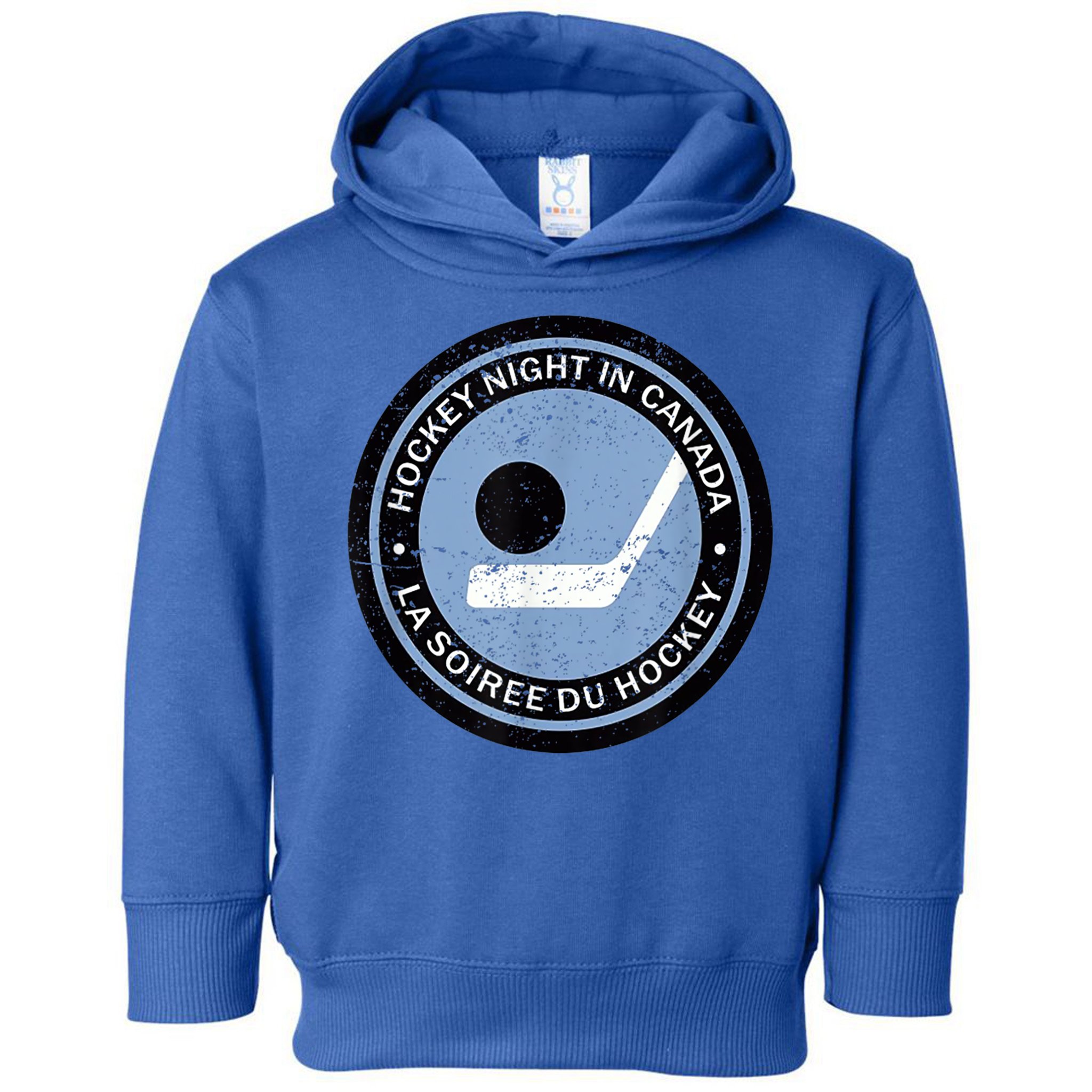 Hockey Player Team Vintage Retro Hockey Night In Canada Gift Toddler Hoodie