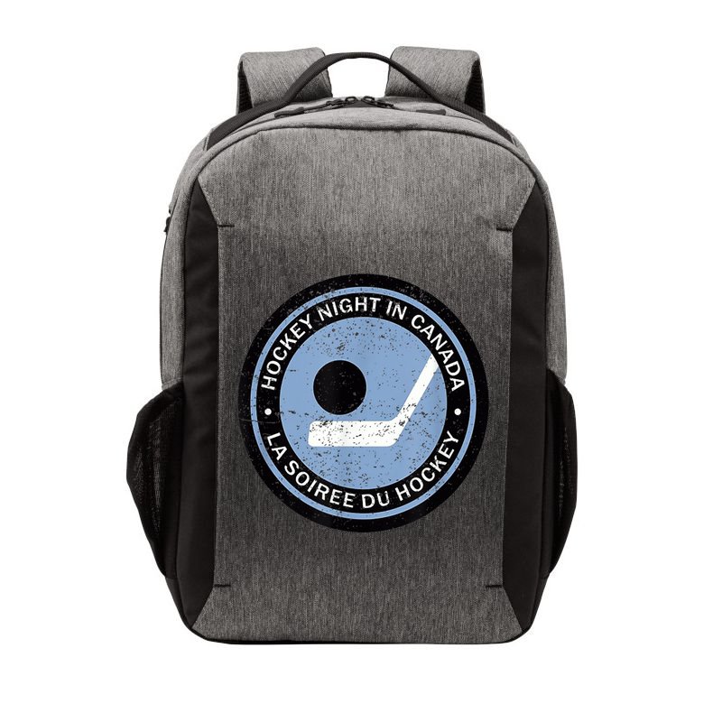 Hockey Player Team Vintage Retro Hockey Night In Canada Gift Vector Backpack