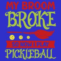 Halloween Pickleball Tee My Broom Broke So I Play Pickleball Gift Bag