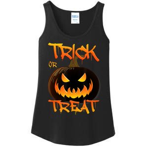 Halloween Pumpkin Trick Or Treat Costume Fancy Dress Ladies Essential Tank