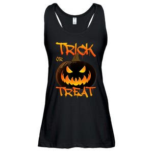 Halloween Pumpkin Trick Or Treat Costume Fancy Dress Ladies Essential Flowy Tank