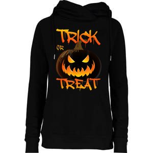 Halloween Pumpkin Trick Or Treat Costume Fancy Dress Womens Funnel Neck Pullover Hood