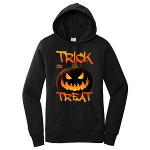 Halloween Pumpkin Trick Or Treat Costume Fancy Dress Women's Pullover Hoodie