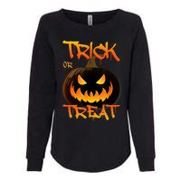 Halloween Pumpkin Trick Or Treat Costume Fancy Dress Womens California Wash Sweatshirt