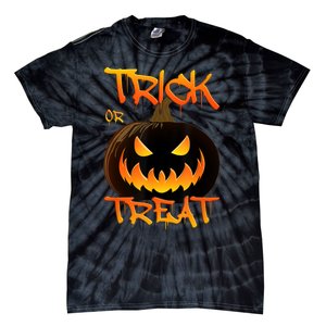 Halloween Pumpkin Trick Or Treat Costume Fancy Dress Tie-Dye T-Shirt