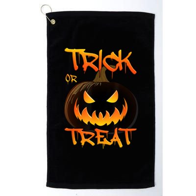 Halloween Pumpkin Trick Or Treat Costume Fancy Dress Platinum Collection Golf Towel