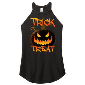 Halloween Pumpkin Trick Or Treat Costume Fancy Dress Women's Perfect Tri Rocker Tank