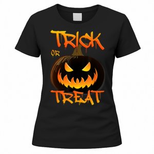 Halloween Pumpkin Trick Or Treat Costume Fancy Dress Women's T-Shirt