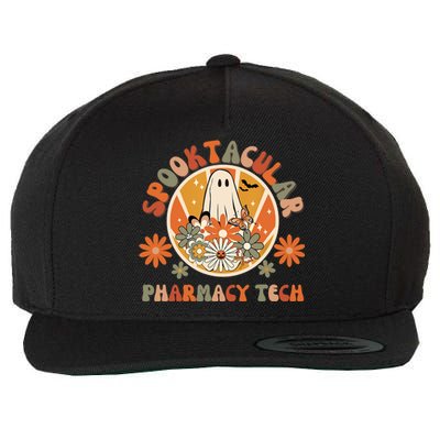 Halloween Pharmacy Tech Spooktacular Pharmacy Technician Wool Snapback Cap