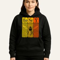 Honey Periodic Table Elements Beekeeper Retro Apiarist Hoodie