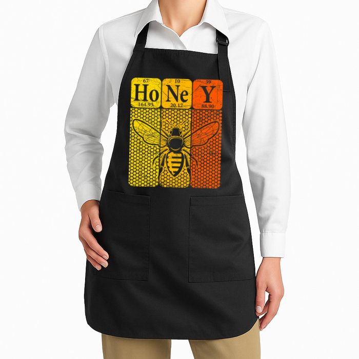 Honey Periodic Table Elements Beekeeper Retro Apiarist Apron