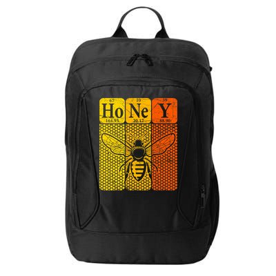 Honey Periodic Table Elements Beekeeper Retro Apiarist City Backpack