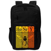 Honey Periodic Table Elements Beekeeper Retro Apiarist Impact Tech Backpack
