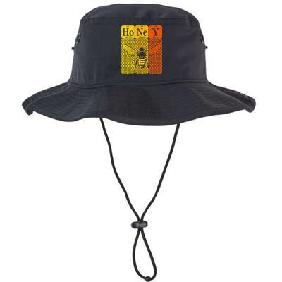 Honey Periodic Table Elements Beekeeper Retro Apiarist Bucket Hat