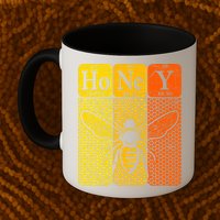 Honey Periodic Table Elements Beekeeper Retro Apiarist Mug