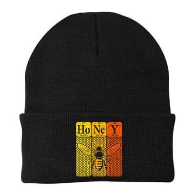 Honey Periodic Table Elements Beekeeper Retro Apiarist Beanie