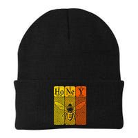 Honey Periodic Table Elements Beekeeper Retro Apiarist Beanie
