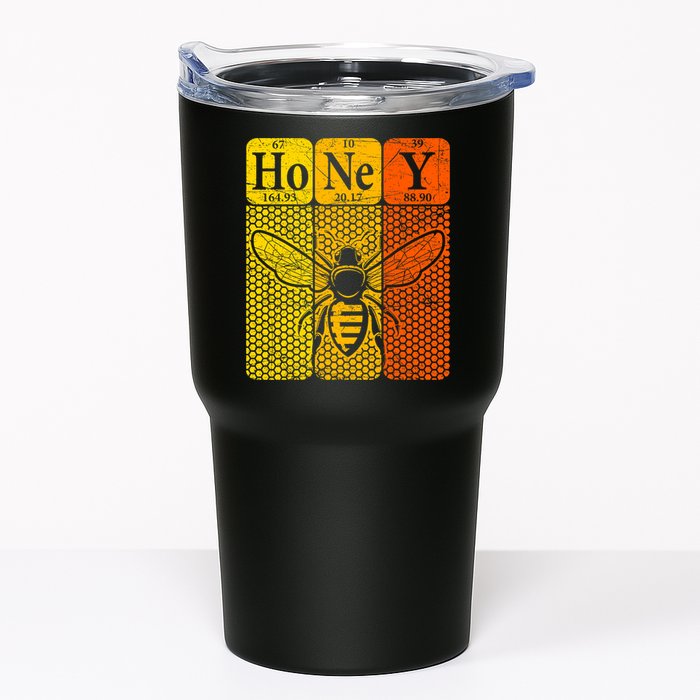 Honey Periodic Table Elements Beekeeper Retro Apiarist Tumbler