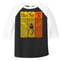 Honey Periodic Table Elements Beekeeper Retro Apiarist Toddler Fine Jersey T-Shirt