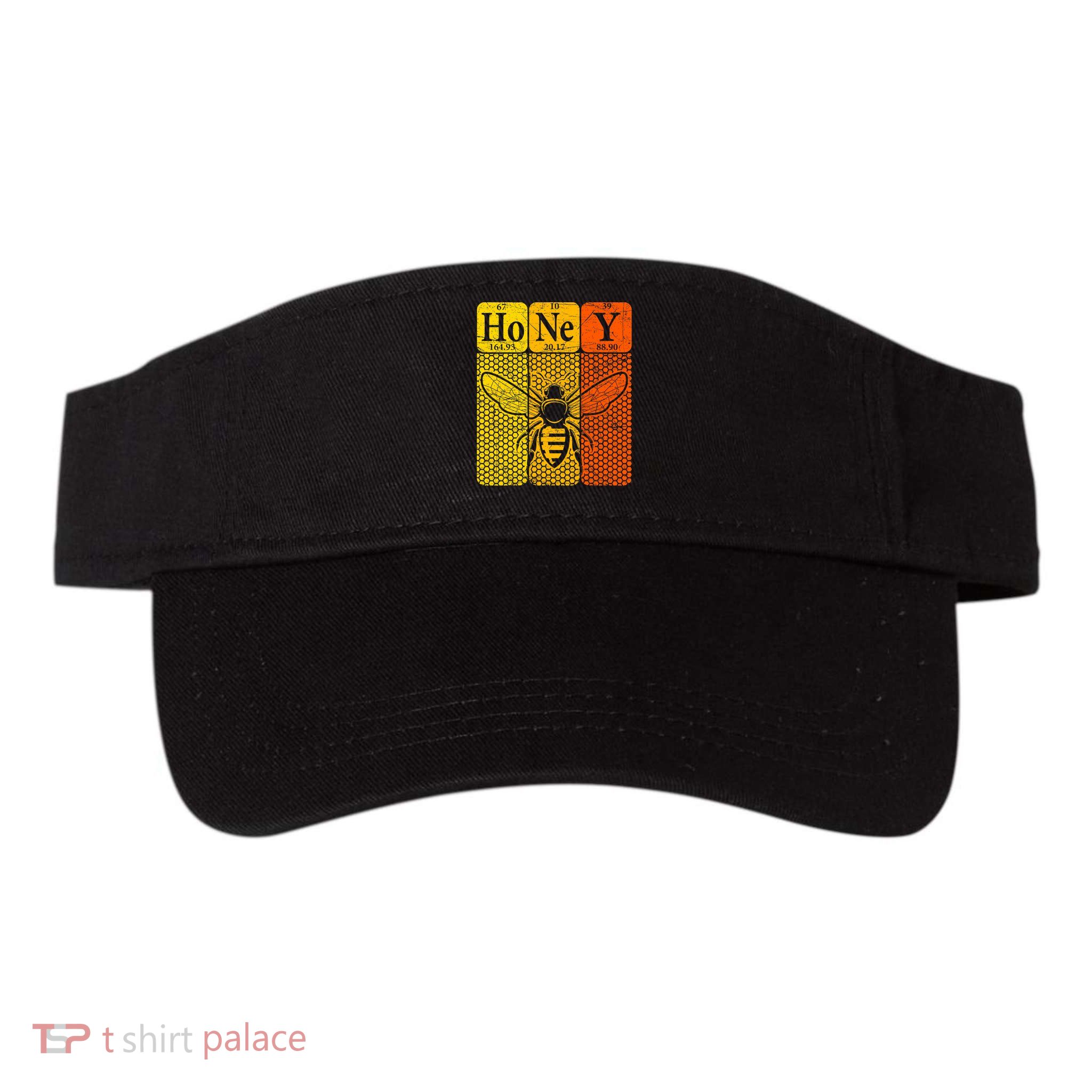 Honey Periodic Table Elements Beekeeper Retro Apiarist Visor