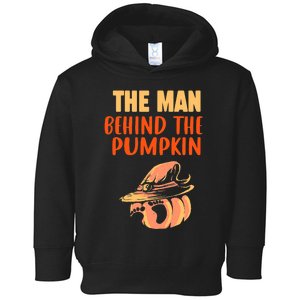 Halloween Pregnancy The Man Behind The Pumpkin Baby Dad Soon Toddler Hoodie