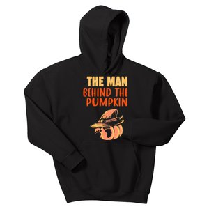 Halloween Pregnancy The Man Behind The Pumpkin Baby Dad Soon Kids Hoodie