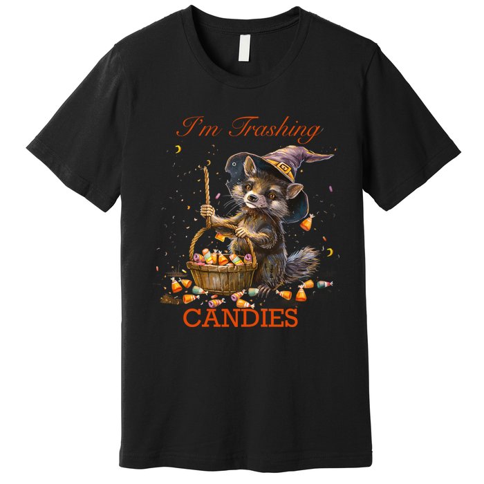 Halloween Pumpkin Trick And Treats Premium T-Shirt