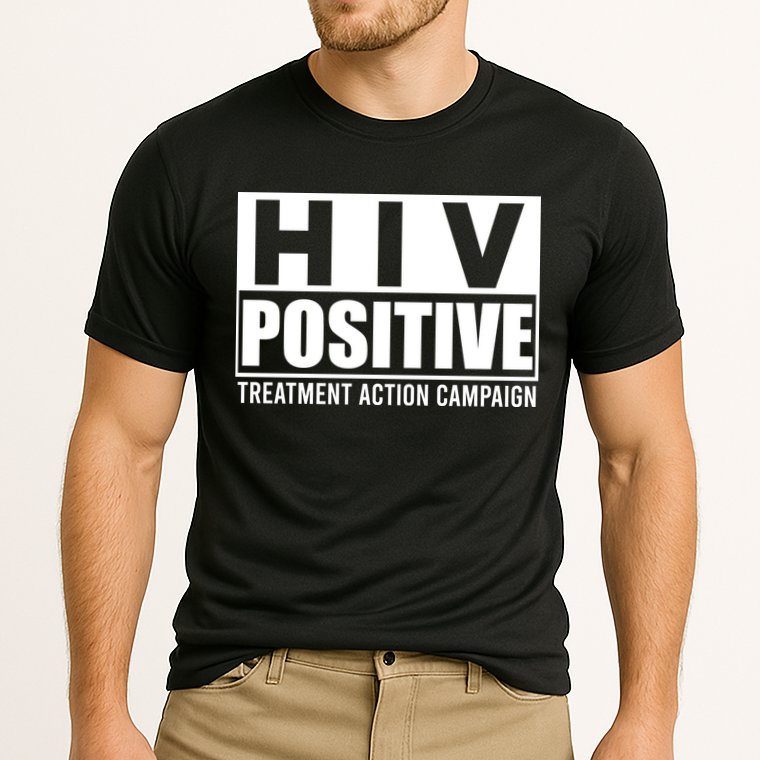 Hiv Positive Treatment Action Campaign Cooling Performance Crew T-Shirt