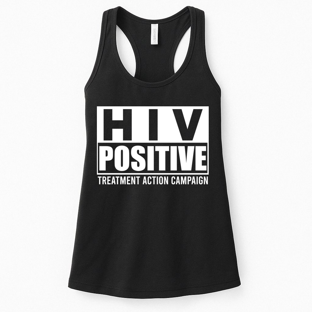 Hiv Positive Treatment Action Campaign Womens Tank Top
