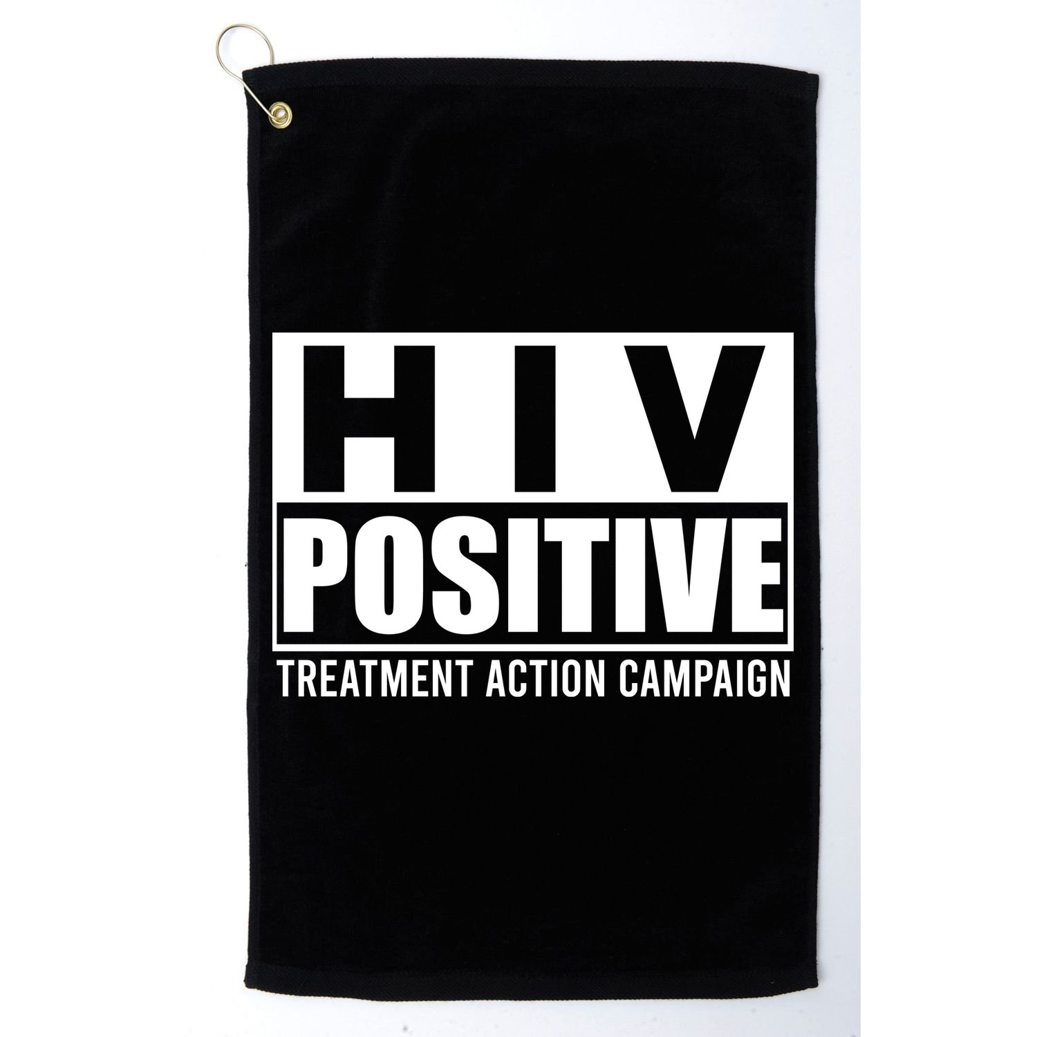 Hiv Positive Treatment Action Campaign Golf Towel